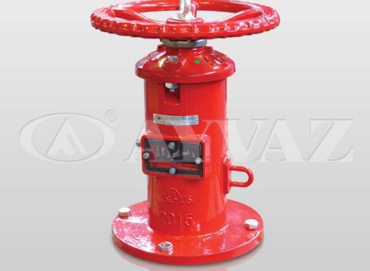 Trụ Điều Khiển Âm Tường A-WPI, Wall Type Post Indicator / Model A-WPI