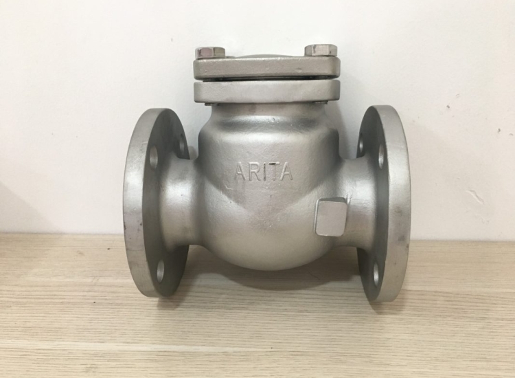 VAN 1 CHIỀU LÁ LẬT INOX 304 ARITA JIS10K/ ARITA-SS304-SWING-CHECK-VALVE-JIS10K