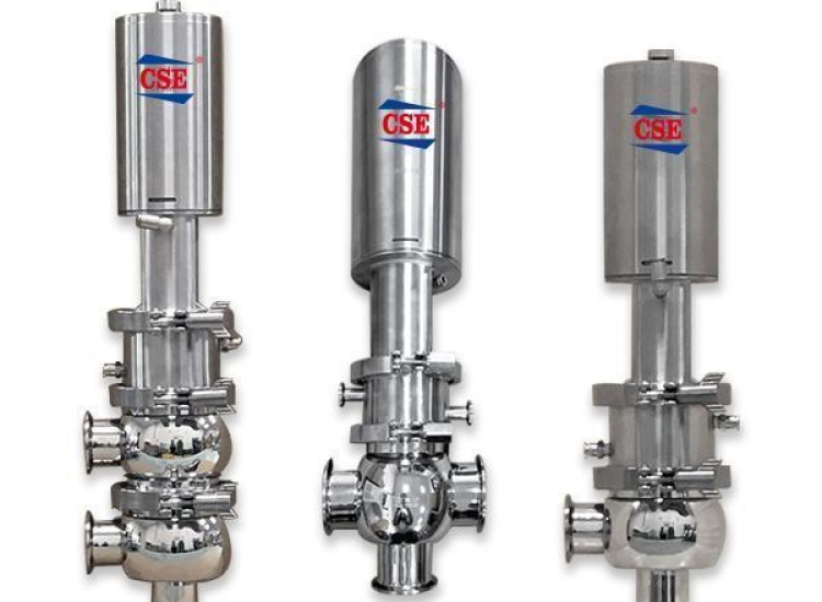 VAN NGẮT,Van chuyển hướng vô trùng hơi nước/Steam Aseptic Divert Valve