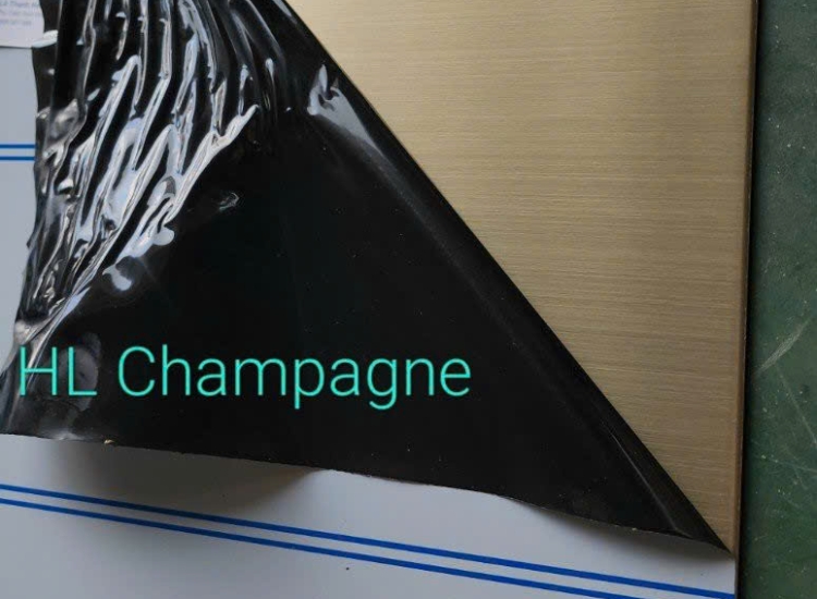 TẤM INOX XƯỚC CHAMPAGNE