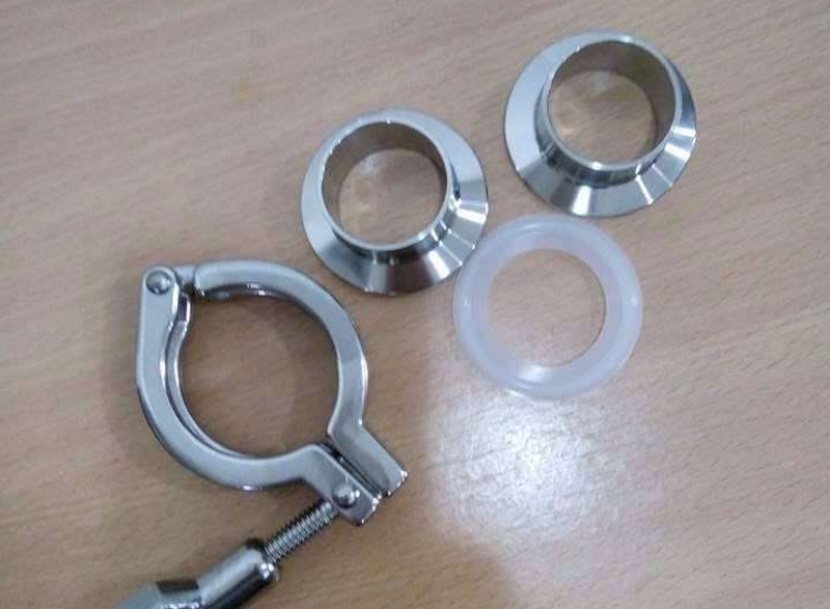 BỘ CLAMP INOX 304, 316, KHỚP NỐI NHANH INOX 304, CLAMP 304, KHỚP NỐI NHANH INOX VI SINH, CÙM 304