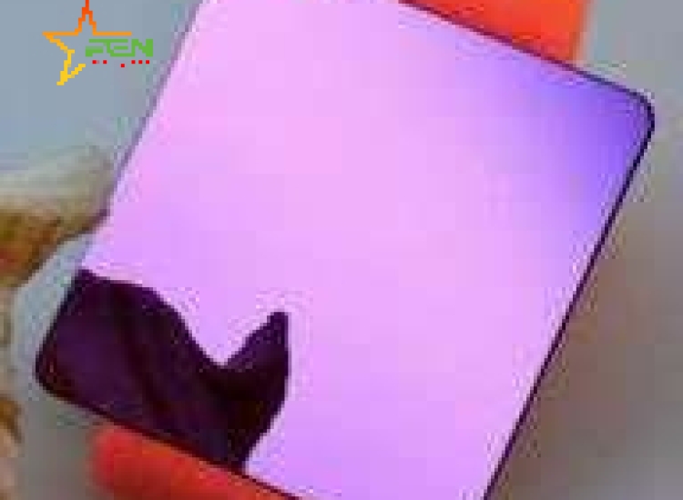 TẤM INOX GƯƠNG MÀU TÍM 8K  - PURPLE/VIOLET/LAVENDER/PASTEL/AMETHYST/LILAC 8K MIRROR   