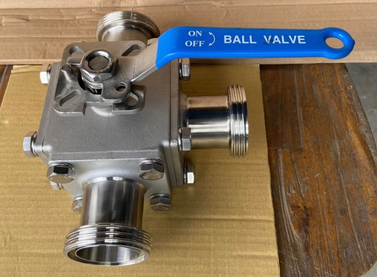 VAN BI INOX VI SINH  TAY GẠT 304|316 - EUROBINOX, EUROBINOX SANITARY STAINLESS STEEL BALL VALVE 304|316